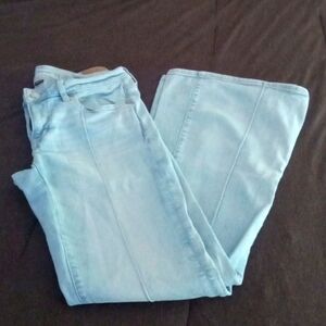 Super low rise flares 6 long